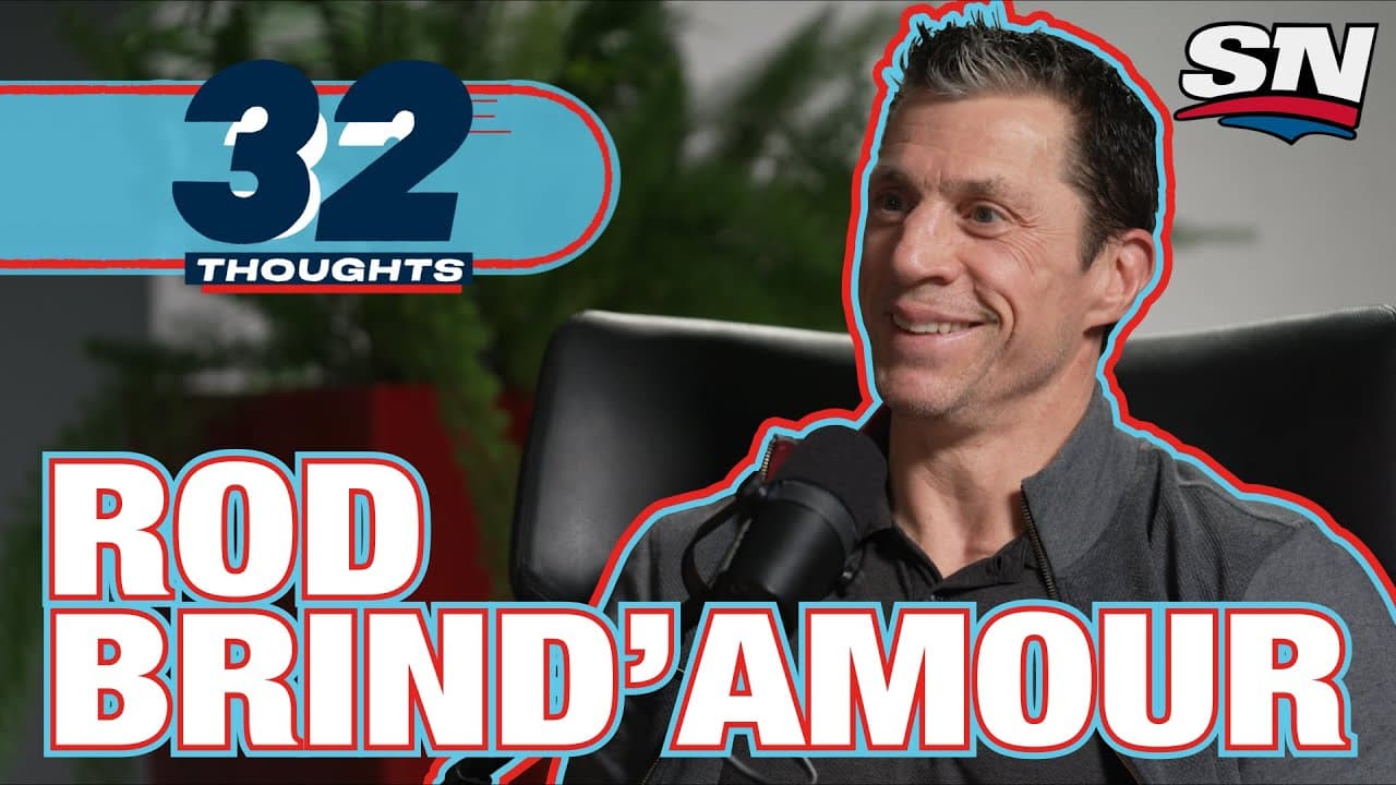 Thumbnail for: CA Rod Brind'Amour On Officiating, Trade History and Winning in Carolina | 32 Thoughts Pop-Up Edition 